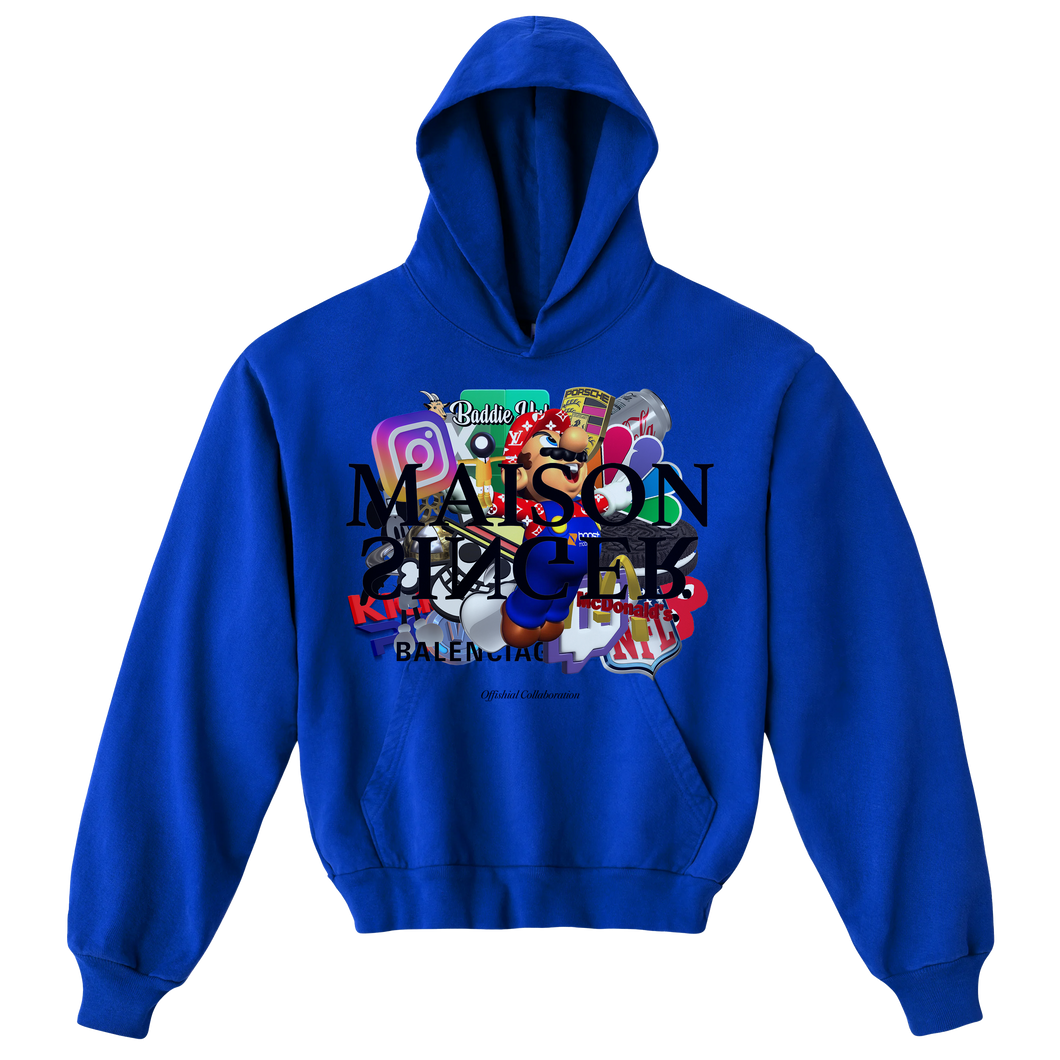 Offishial Collab Hoodie (Deep Blue)